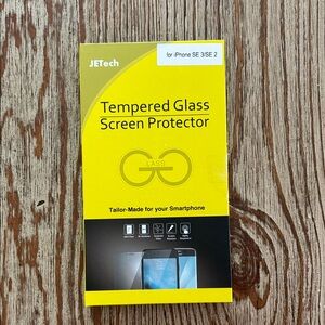 2 only JETech Tempered Glass Screen Protector for iPhone SE 3/SE 2 -